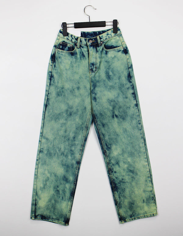 ステインデニムパンツ / no.106 Stain Denim Pants (2color)