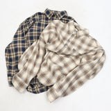 オーバーサイズレトロチェックシャツ / Overfit Retro Checked Shirt_2color