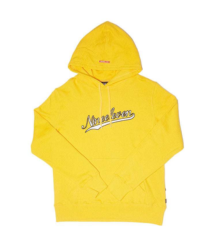 NE baseball logo hoodie - Yellow (4622107639926)