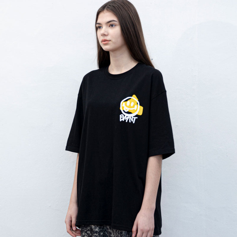 Smile Rocket T-Shirt_BLACK (6547128909942)