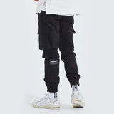 Premium Cotton Span Jogger Pants (BLACK) (6552465113206)
