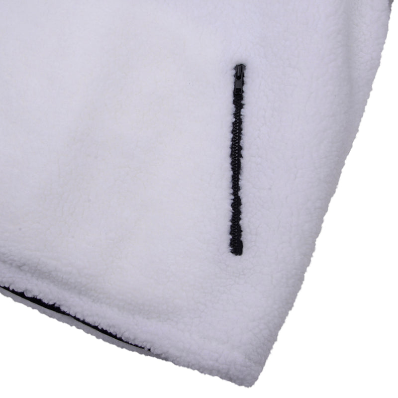 [UNISEX] EMT Bag Anorak Faux-Shearling Coat (White) (6656029163638)