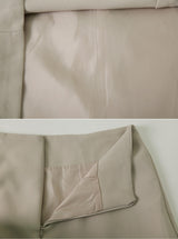 ハイウエストAラインミニスカート (4color)