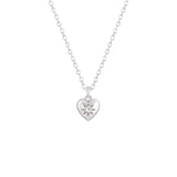 Baby heart necklace