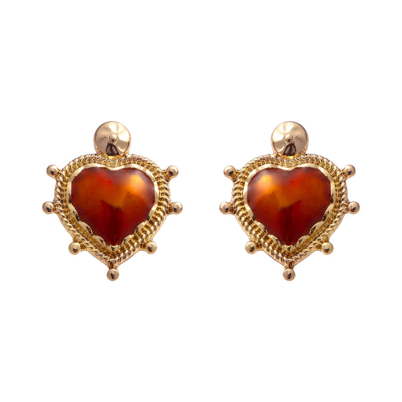 deep heart earrings (6567584039030)