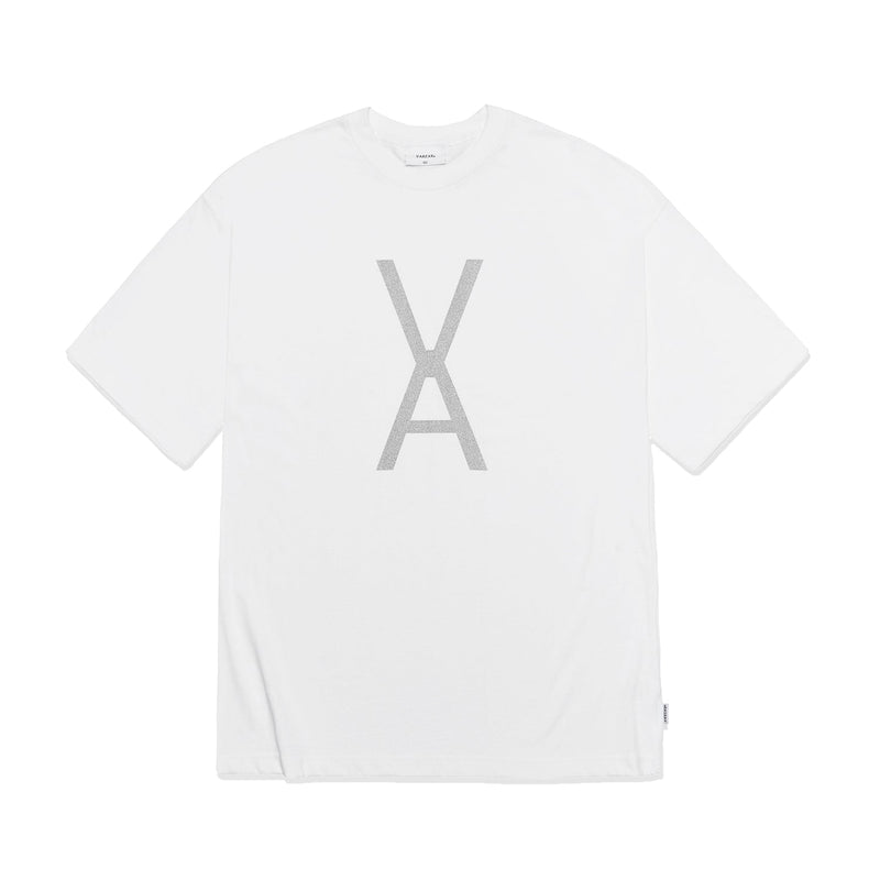 VAシルバービッグロゴTシャツ/VA Silver Big Logo T-Shirts White