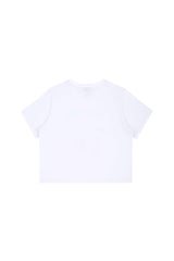 ホワイトチェリークロップドTシャツ / white cherry cropped t-shirts