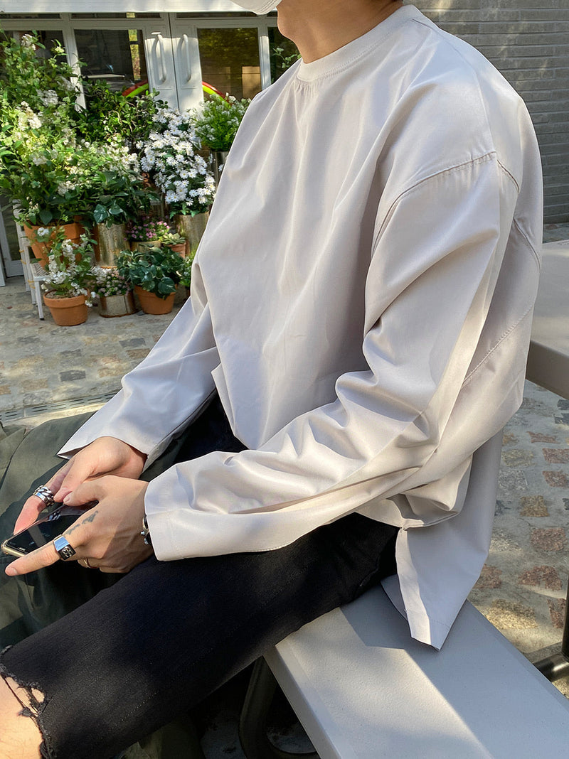 ボーイロングスリーブTシャツ/ASCLO Boy Matte Long Sleeve T Shirt (3color)
