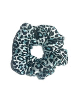 レオパードプリンティングサテンヘアシュシュ (5color) / Leopard Printing Satin Hair Scrunchie (5color)