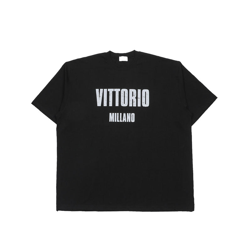 ヴィットリオボックスショートスリーブTシャツ / ASCLO Vittorio Box Short Sleeve T Shirt (2color)