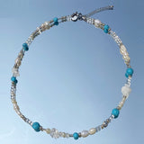 マルチビーズネックレス01/multi beads necklace 01