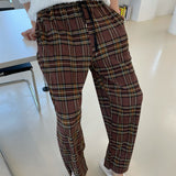 Check Pleats Pants(2color) (6562665398390)