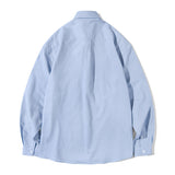 レイラスタンダードステッチリネンシャツ/Layla The reason for love Standard Stitch Linen Shirt S74 Ash Blue