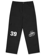 レイシングベアカーゴパンツ / Chap Racing Bear Cargo Pants (Black)