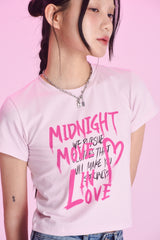 2ラブTシャツ / 2 love T (pink)