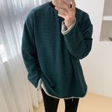 ストライプスウェットシャツ/NewTG Striped Sweat Shirt (3color)