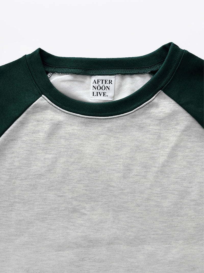 ガルコンラグランTシャツ / Garconne Reglan T-Shirt (Forest Green)