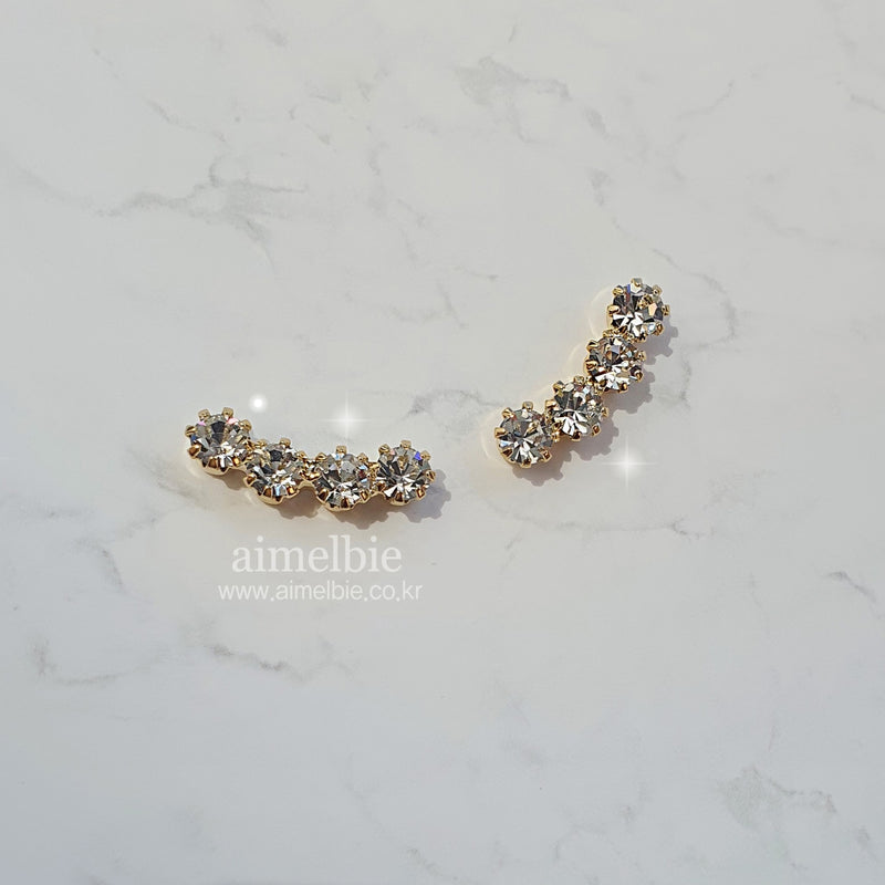 シンプルウィングイヤリング / Simple Wing Earring - Gold Color