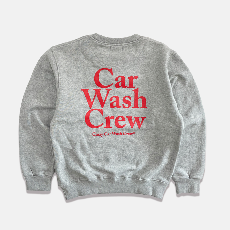 カーウォッシュクルースウェットシャツ / CAR WASH CREW SWEATSHIRTS MELANGE GREY (6686333534326)