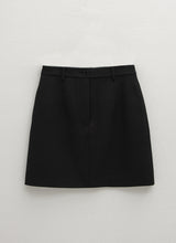 ステイシーセットアップバックポケットミニスカート/(SK-4753) Stacy setup back pocket mini skirt