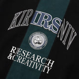 キルシーアーチロゴリワークスウェットシャツ／ ARCH LOGO REWORKED SWEATSHIRT KA [BLACK] (6605144064118)