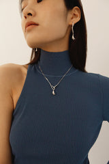 ループカラネックレス / Loop calla necklace