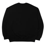 slogan sweatshirt (black) (6640231809142)
