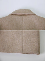 ウールテーラードショートジャケット (3color)