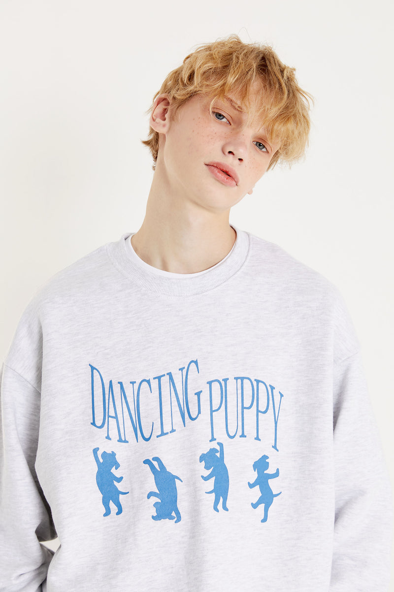 ダンシングパピースウェットシャツ / 25P DANCING PUPPY SWEAT