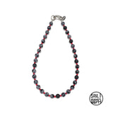 スノーフレークネックレス/Snowflake necklace (red)