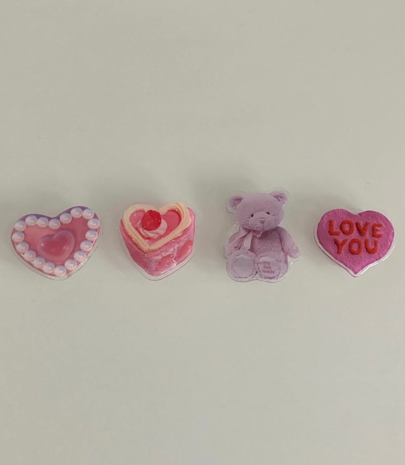 キュートピンクグリップトック / Cute Pink Tok (4 designs)