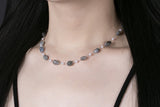 Moonstone necklace (4630228631670)