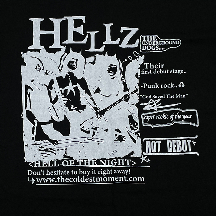 ヘルツT / TCM hellz T (black)
