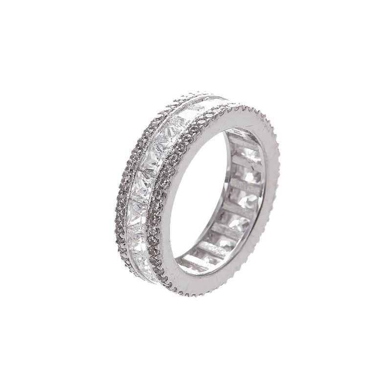 AAA DIA Crystal 3-line ring (6582432727158)