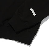 チェリープラネットグラフィッククロップスウェットシャツ / CHERRY PLANET GRAPHIC CROP SWEATSHIRT [BLACK]