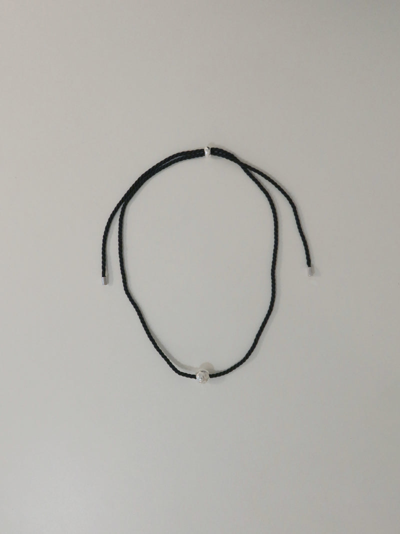 バンピーロープネックレス / bumpy rope necklace - silver