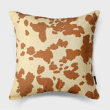 クッションカバー/cushion cover - Brown cow