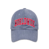 ワールドワイドボールキャップ / WORLDWIDE BALL CAP BLUE