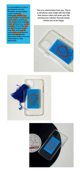 ブルーレター ケース / Blue letter case - jelly hard