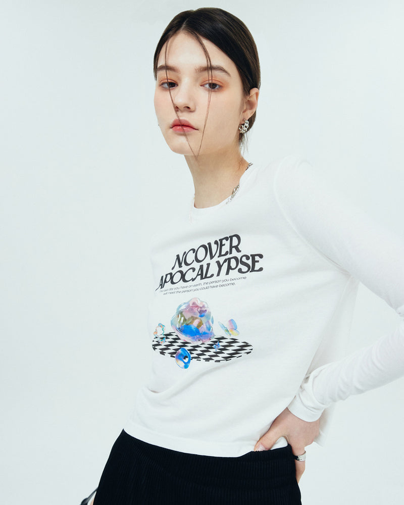 OBJECT POINT LONG SLEEVE-WHITE (6681169035382)