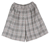 No.8781 wrinkle check widewide SHORTS (6569113518198)