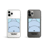 ジェリーフォンケース ドルフィンカートゥーン ズームイン / Jelly phone case dolphin cartoon zoom in