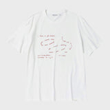 ホープレターリングTシャツ/HOPE LETTERING T-SHIRT (WHITE)