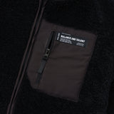 Our Story Fleece Zipup Jacket - Black (6624498090102)