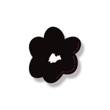 ブラックフラワースマホグリップ / griptok _ black flower tok