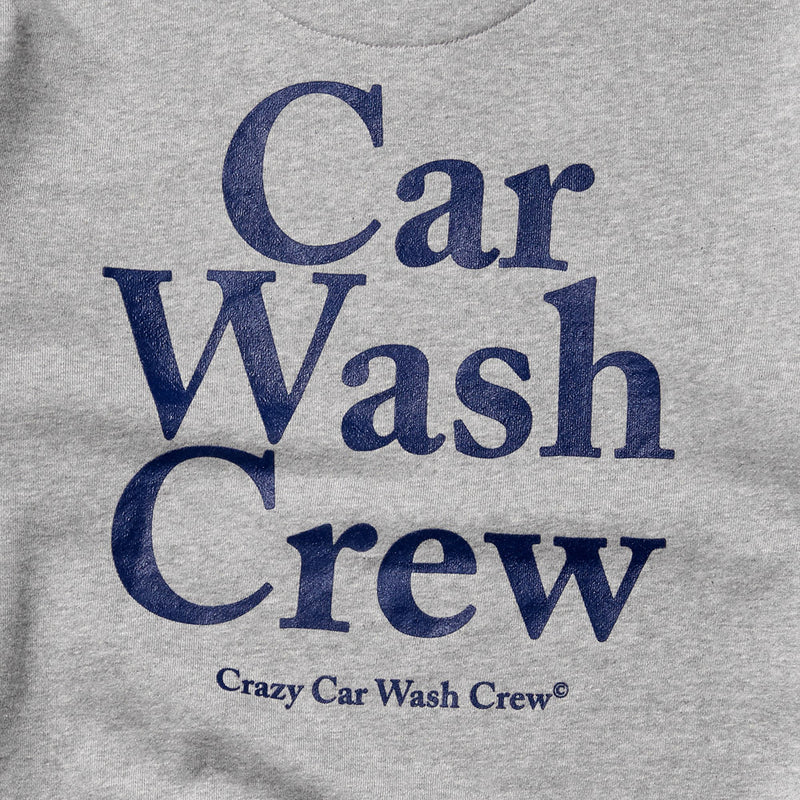CAR WASH CREW SWEATSHIRTS GREY (6639298576502)
