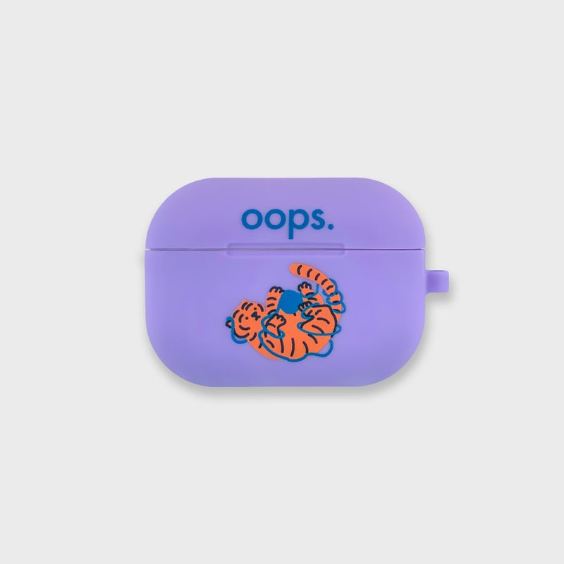 OOPS TIGER AIRPODS PRO CASE (6538470686838)
