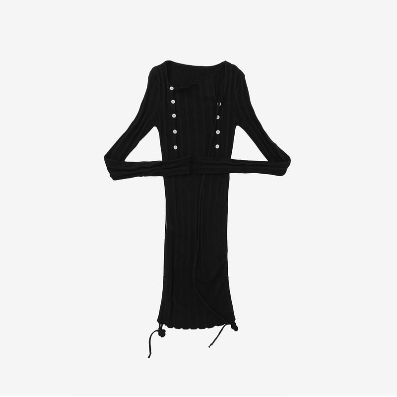 フランシャーリングストラップドレス / Furan shirring strap dress