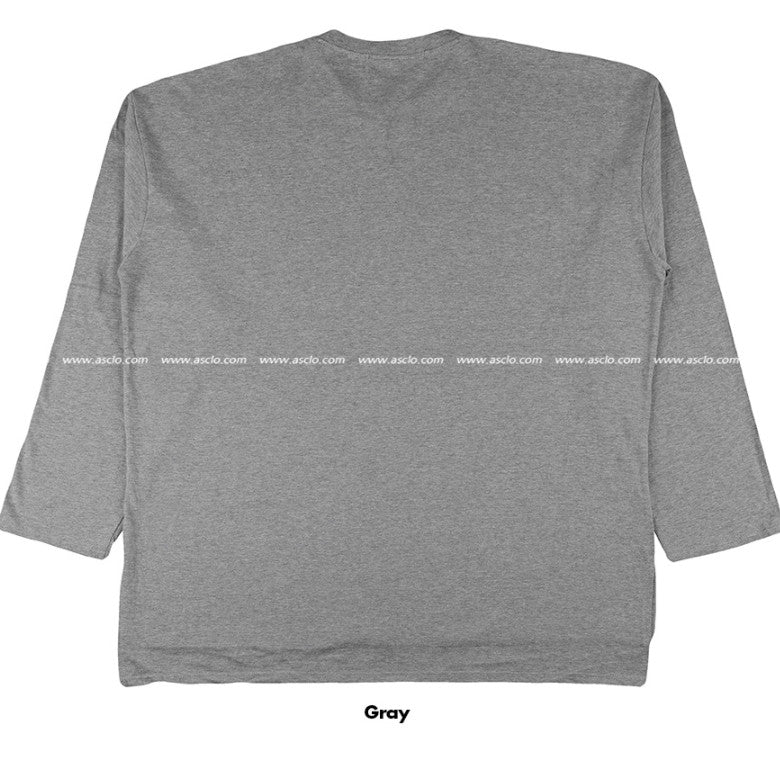 カッティングオーバー長袖Tシャツ / Perfect Cutting Over T Shirt (5color)