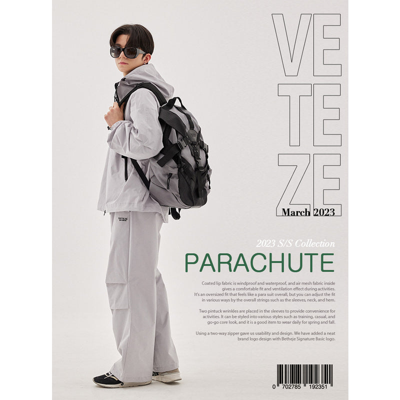 パラシュートストリングパンツ / Parachute String Pants (3color)